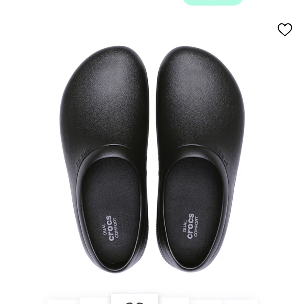 Crocs On the Clock Slip Resistant Work Slip-on Shoes